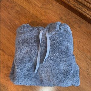 Aeropostale size small blue sherpa hoodie